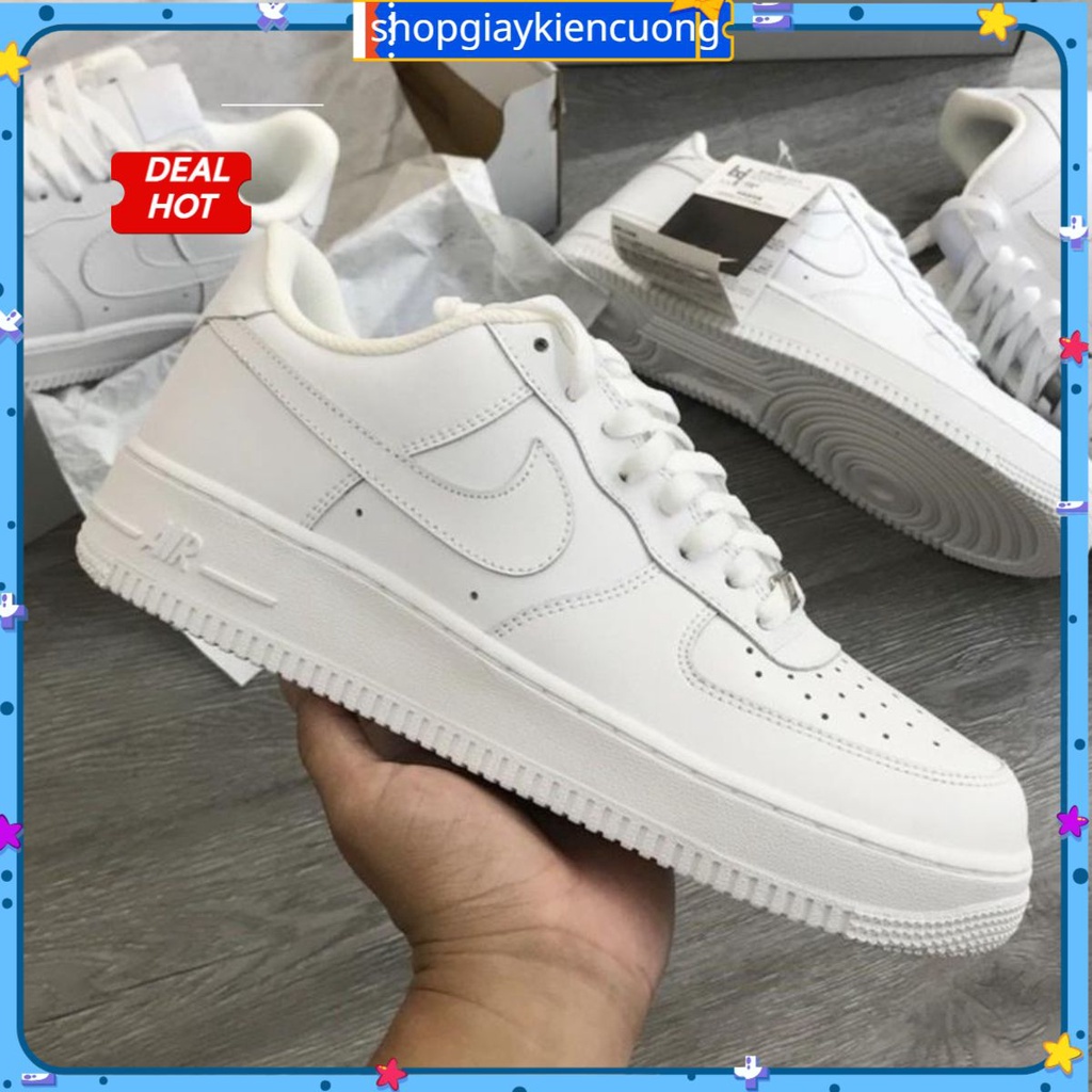 Giày Nike For One Giày Nike Air Force AF1 Full Trắng Rep 1:1 Chỉ 450k