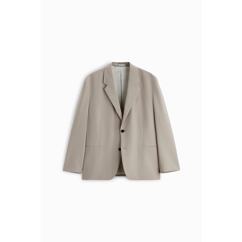 Mua Áo Khoác Blazer Nam Màu Kem 2Khuy Cài, Áo Blazer From Rộng Hàn Quốc,  Thương Hiệu Vanus Giảm Giá - Yeep