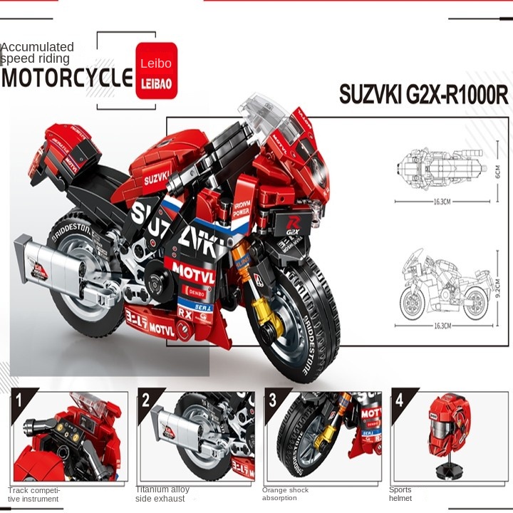 Mua Bộ Đồ Chơi Lắp Ráp Lego Mô Hình Xe Đạp Địa Hình Tốc Độ Cao