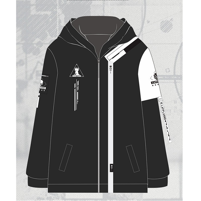 Mua Áo Khoác Dài Tay Màu Đen Phong Cách Nhân Vật Arknights