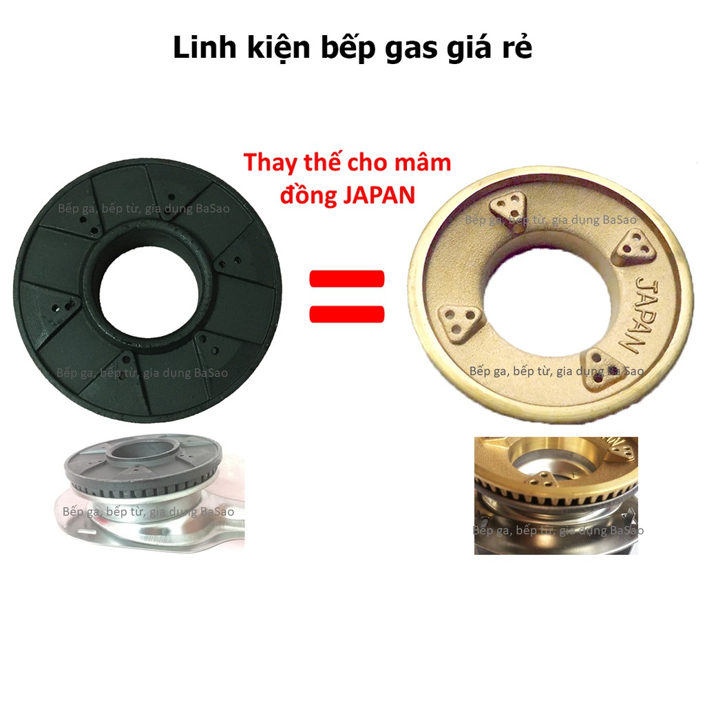Mua Mâm Chia Lửa Dành Cho Tất Cả Các Loại Bếp Gas Đường Kính