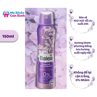 Mua Xịt Khử Mùi Nữ Toàn Thân Hương Nước Hoa Balea Parfum Deodorant