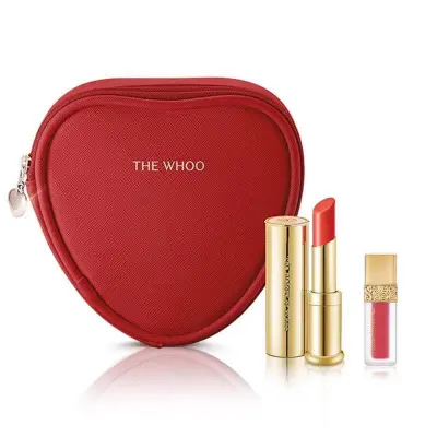 Set son dưỡng môi Whoo Gongjinhyang Mi Glow Lip Balm Valentine